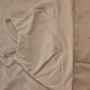 Lululemon white y-back sports bra white